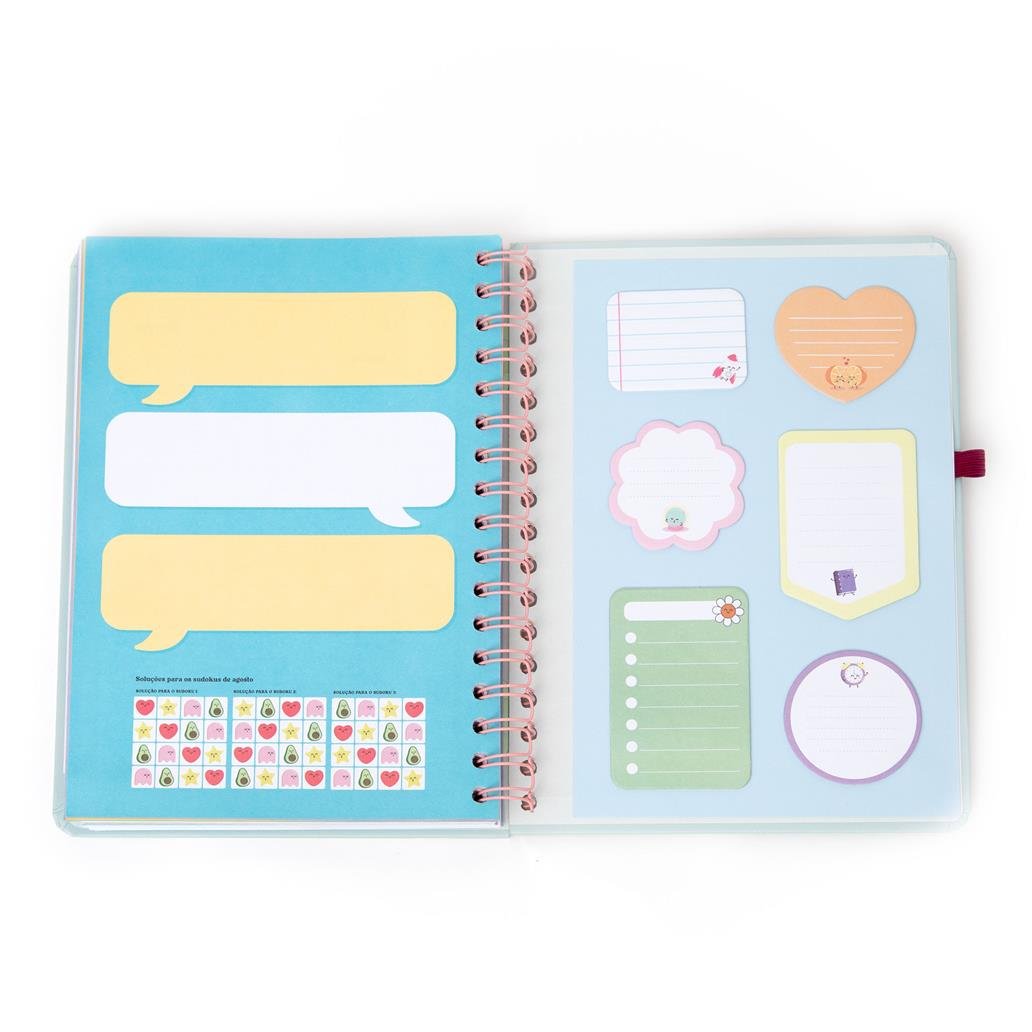 Agenda Wonder 2026 Semanal - Objetivo da semana: que termine! Mr Wonderful - Papelaria Encantada
