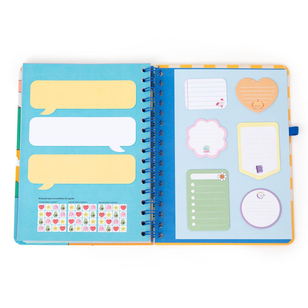 Agenda Wonder 2026 Semanal - Planos random Mr Wonderful - Papelaria Encantada