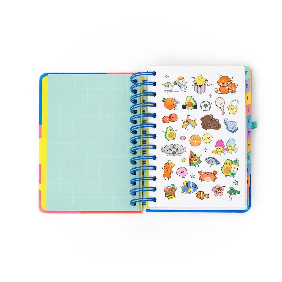 Agenda Wonder pequena 2026 Diária - Quando uma porta se fecha, abre - se esta agenda Mr Wonderful - Papelaria Encantada