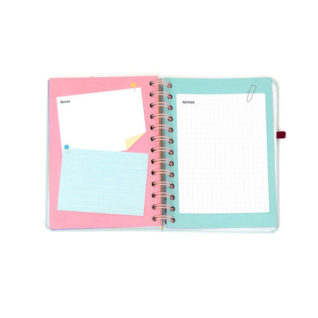 Agenda Wonder pequena 2026 Semanal - Objetivo da semana: que termine! Mr wonderful - Papelaria Encantada