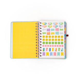 Agenda Wonder pequena 2026 Semanal - Objetivo da semana: que termine! Mr wonderful - Papelaria Encantada