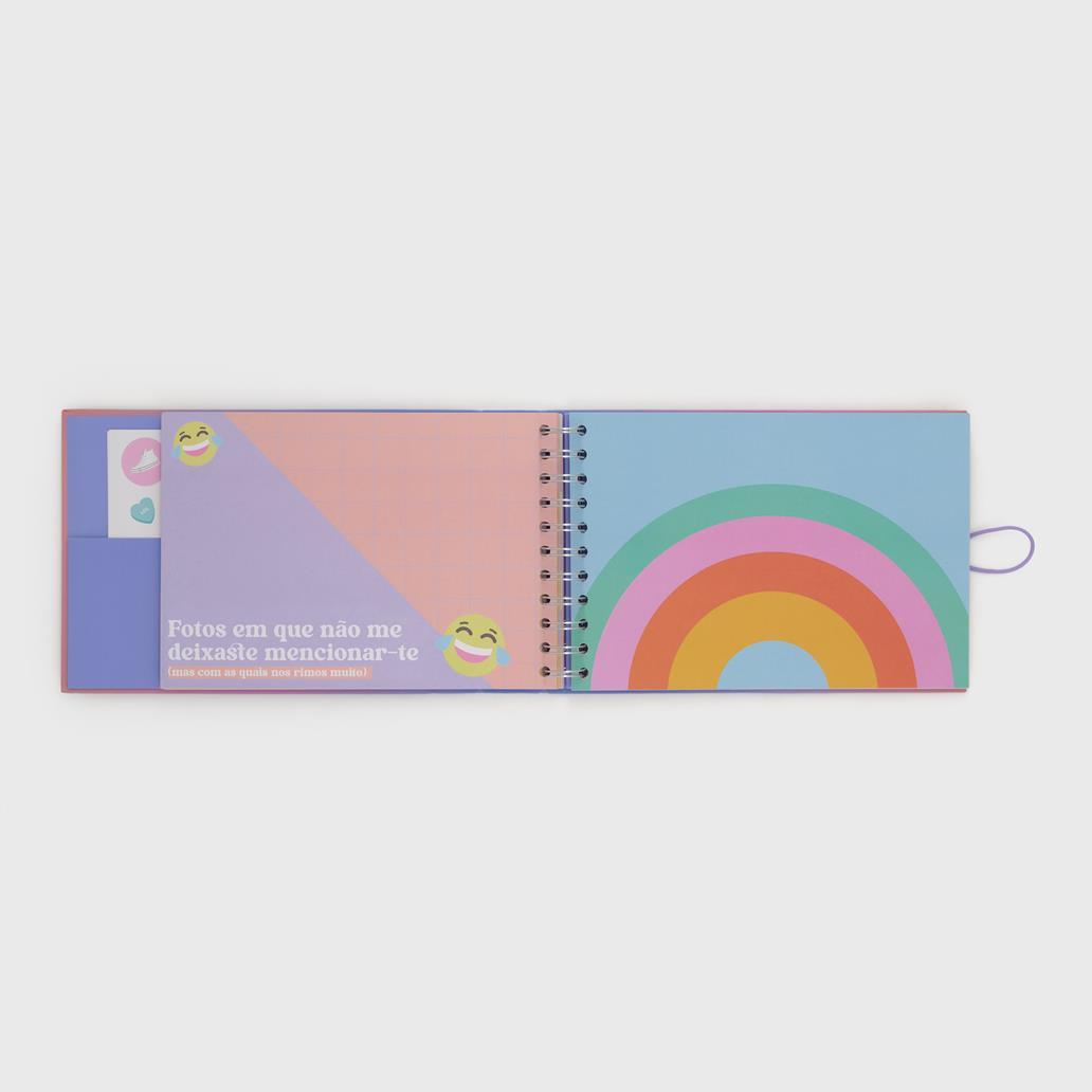 Álbum de fotos de uma grande amizade - A união faz a diversão - Mr. Wonderful - Papelaria Encantada
