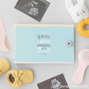 Albúm de Gravidez - 9 meses e muitos momentos bonitos por viver - Mr. Wonderful - Papelaria Encantada