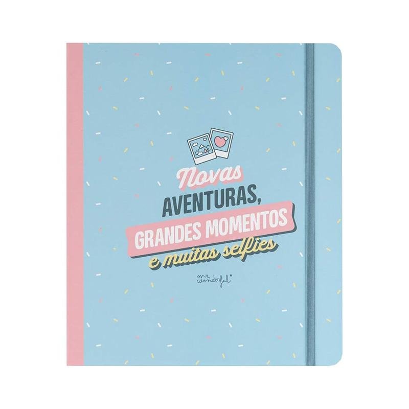 Album Mr. Wonderful - Kit Amigas - Aventuras, Grandes Momentos e muitas Selfies - Papelaria Encantada