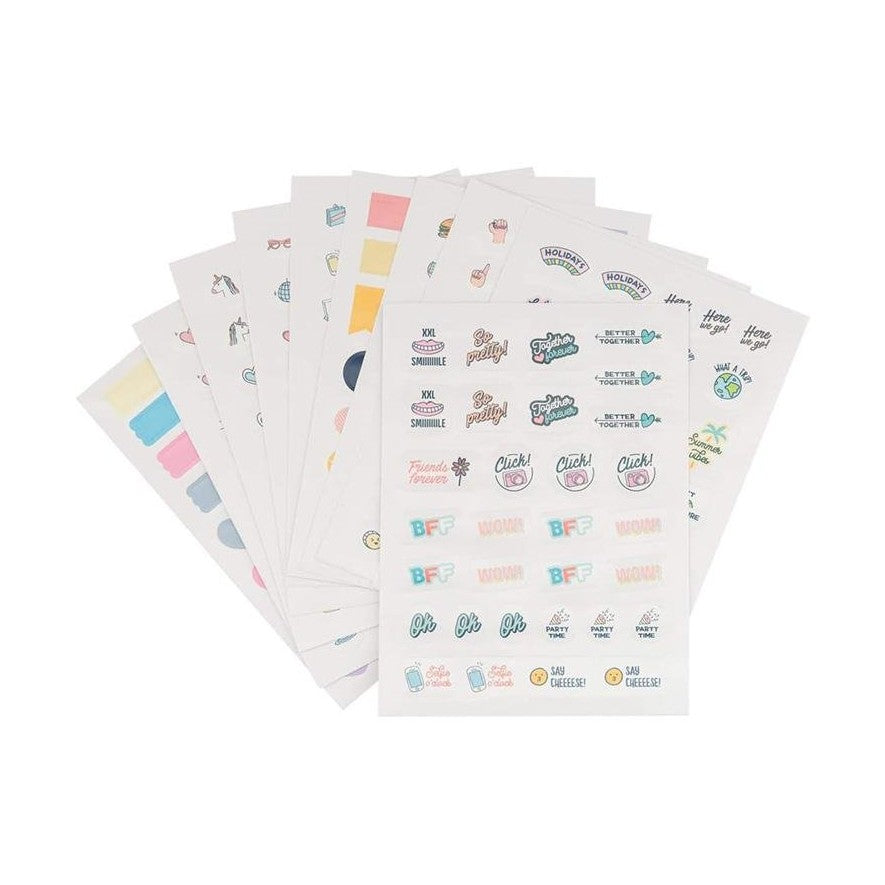 Album Mr. Wonderful - Kit Amigas - Aventuras, Grandes Momentos e muitas Selfies - Papelaria Encantada