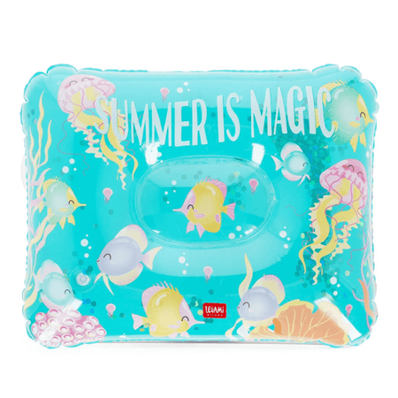 Almofada insuflável Legami - "Summer is Magic" - Papelaria Encantada