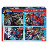 Puzzle Educa Marvel Spider-Man progressivo 50-80-100-150 peças 18102