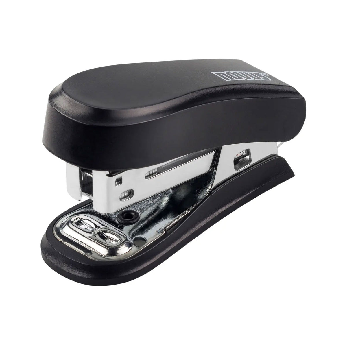 Agrafador Novus Mini 24/6 12 folhas preto com caixa de agrafos 020-1907