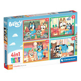 Puzzle Clementoni Bluey progressivo 12-16-20-24 peças 21530
