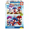 Puzzle Educa Marvel Spidey and His Amazing Friends Water-Webs 2x20 peças 20490