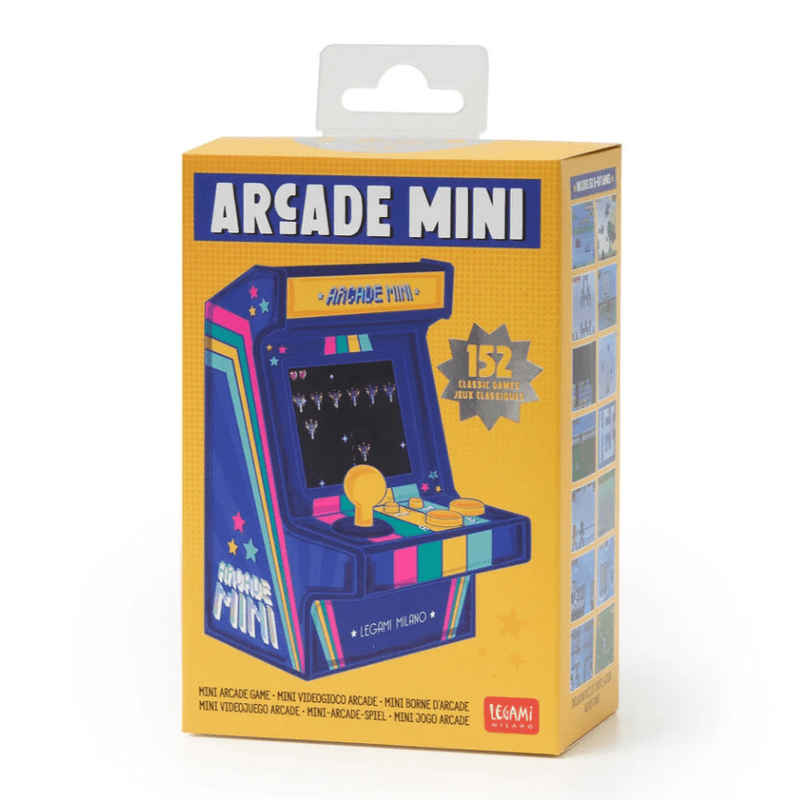 Arcade Mini - Mini Jogo Arcade - Legami - Papelaria Encantada