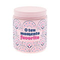 Vela aromática Arómame O Teu Momento Favorito – Rosa