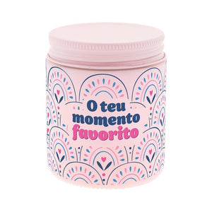 Vela aromática Arómame O Teu Momento Favorito – Rosa