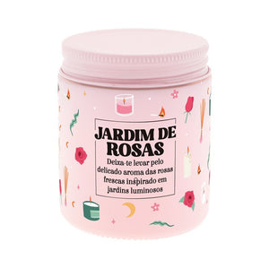 Vela aromática Arómame Jardim De Rosas – Rosa