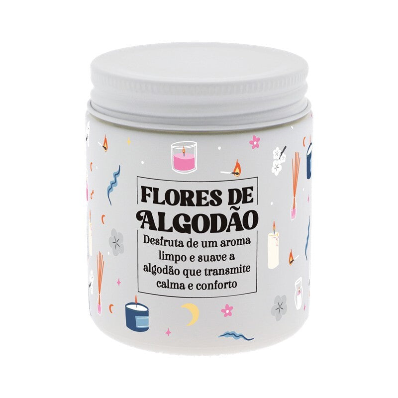 Vela aromática Arómame Flores De Algodão – Flor De Algodão