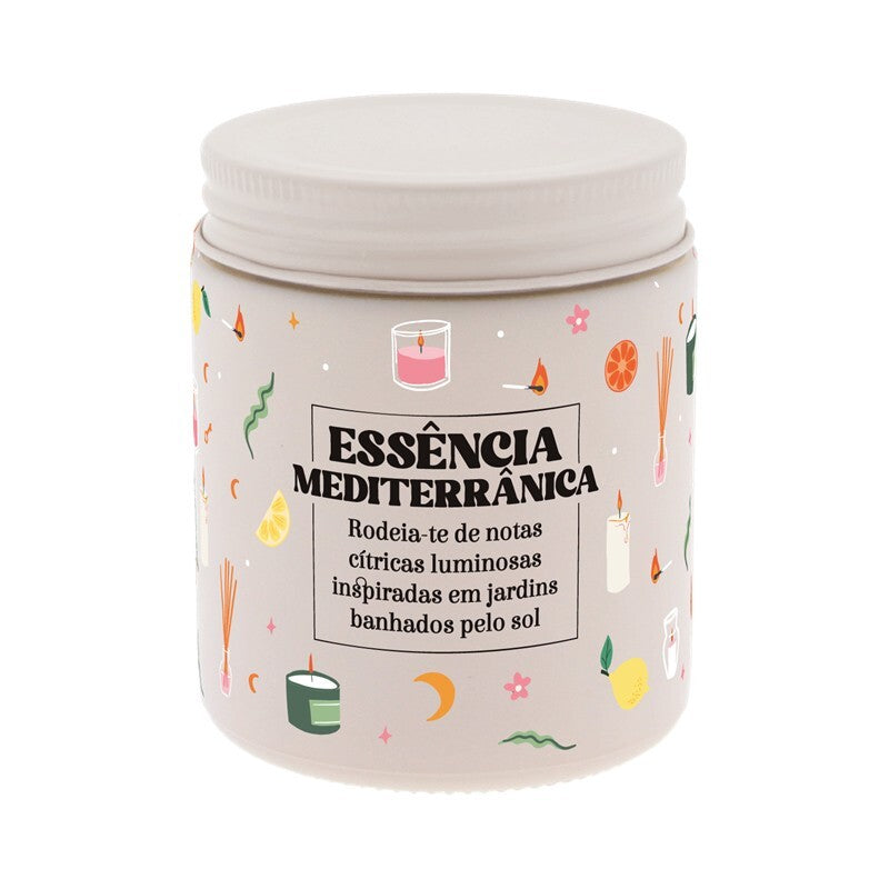 Vela aromática Arómame Essência Mediterrânica – Cítricos