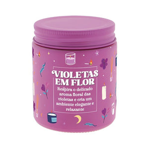 Vela aromática Arómame Violetas Em Flor – Violeta