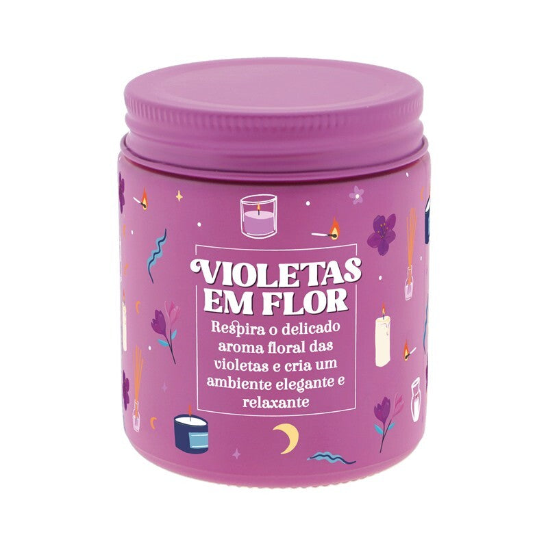 Vela aromática Arómame Violetas Em Flor – Violeta