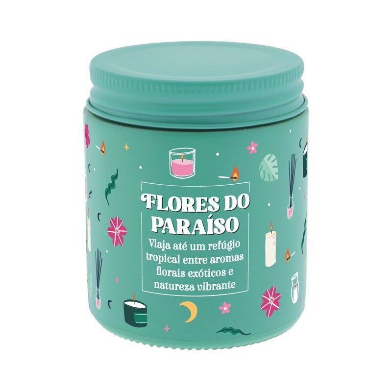 Vela aromática Arómame Flores Do Paraíso – Flores Tropicais