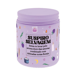Vela aromática Arómame Suspiro Selvagem – Amoreira
