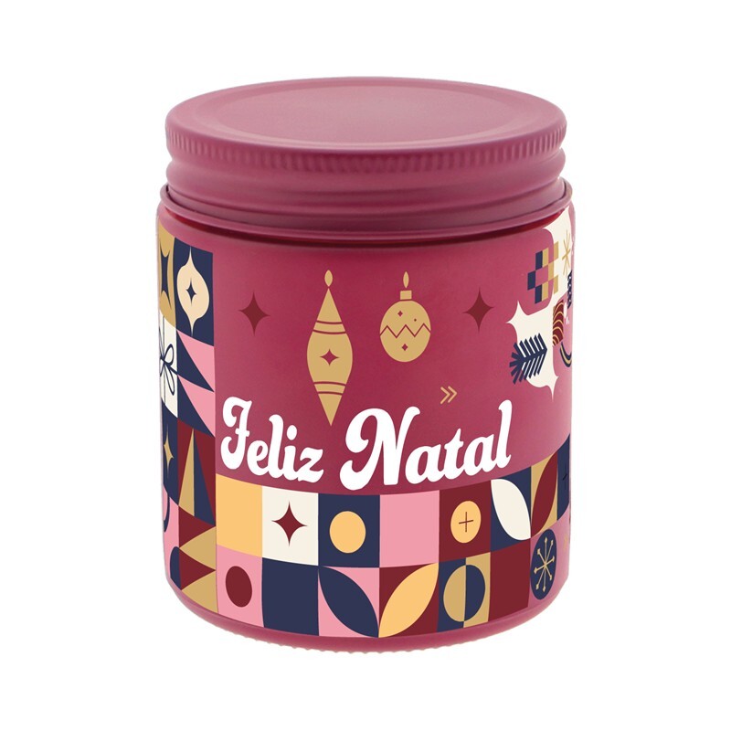 Vela aromática Arómame Feliz Natal – Frutas Vermelhas