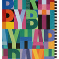 Postal de aniversário Artebene - Happy Birthday Tipografia