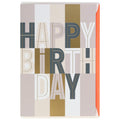 Postal de aniversário Artebene - Happy Birthday Geométrico