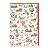 Postal de Natal Artebene - Motivos natalícios vintage
