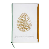 Postal de Natal Artebene - Pinha dourada