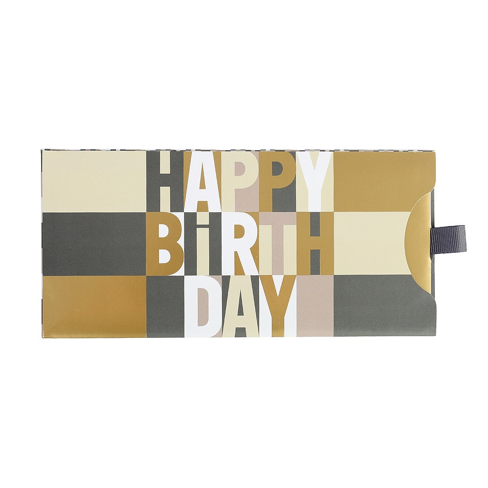 Envelope para presente Artebene - Happy Birthday Antracite