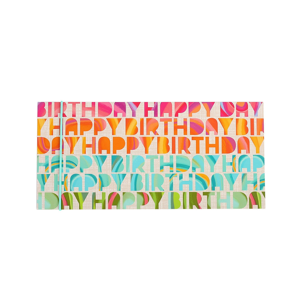 Envelope para presente Artebene - Happy Birthday Multicor