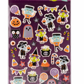 Autocolantes APLI Kids Maxi Halloween em EVA — 1 folha com 38 autocolantes