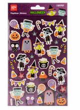 Autocolantes APLI Kids Maxi Halloween em EVA — 1 folha com 38 autocolantes