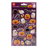 Autocolantes APLI Kids Maxi Halloween Fantasmas — 1 folha com 35 autocolantes