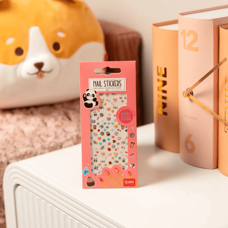 Autocolantes para unhas com animais fofos - Panda - Legami - Papelaria Encantada