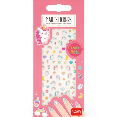Autocolantes unhas Unicórnio - Legami - Papelaria Encantada