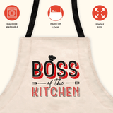 Avental de Cozinha " boss" - Super Chef - Legami - Papelaria Encantada