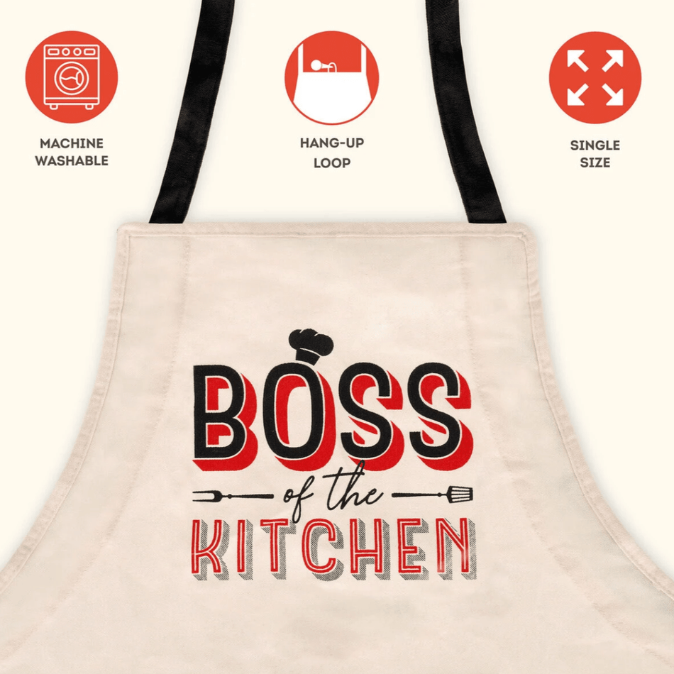 Avental de Cozinha " boss" - Super Chef - Legami - Papelaria Encantada