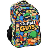 Mochila Escolar Stumble Guys 46cm