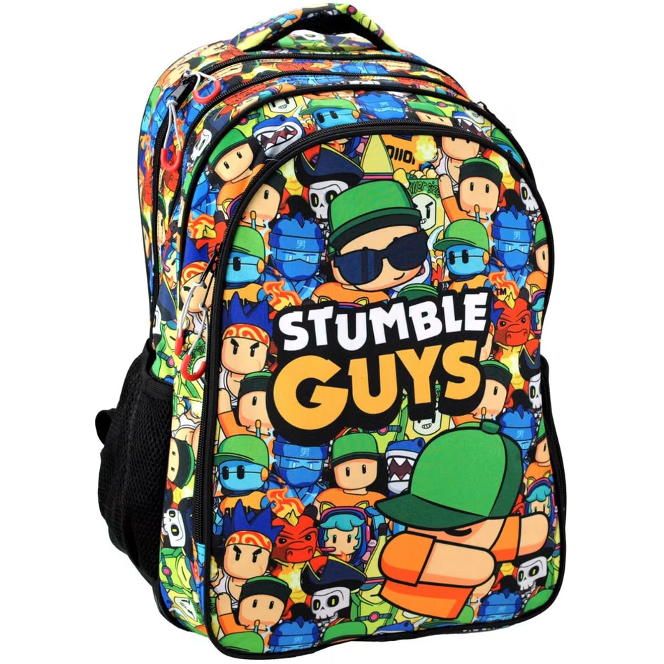 Mochila Escolar Stumble Guys 46cm