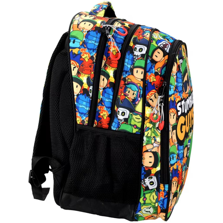Mochila Escolar Stumble Guys 46cm