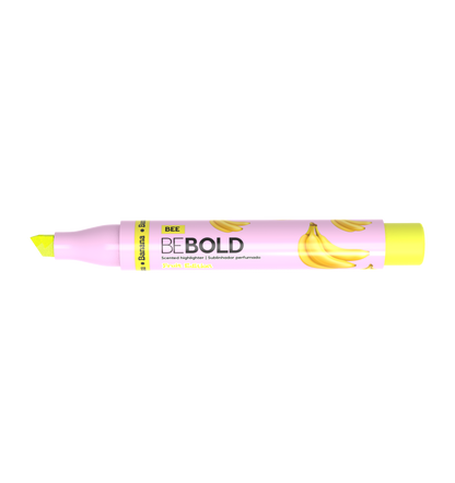 Sublinhador BeBold Perfumado Banana