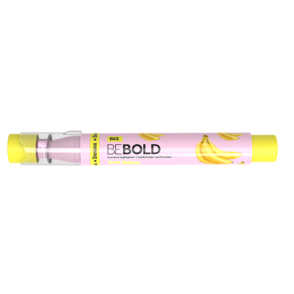 Sublinhador BeBold Perfumado Banana Newpen