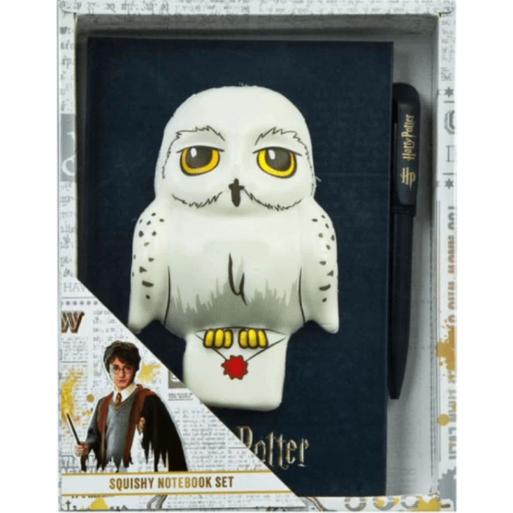 Bloco 3D Squishy capa dura Harry Potter - Papelaria Encantada