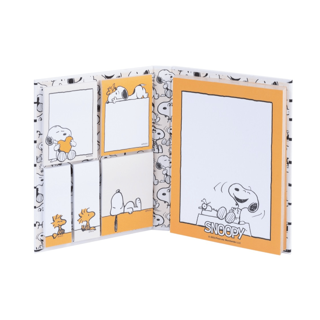 Bloco de notas adesivas snoopy lazy days - Papelaria Encantada