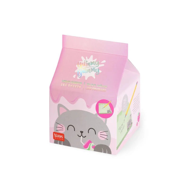 Bloco de Notas yummy yummy Gato Legami - Papelaria Encantada