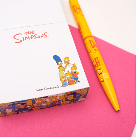 Bloco notas The Simpsons - Papelaria Encantada