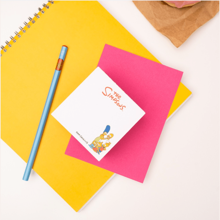 Bloco notas The Simpsons - Papelaria Encantada