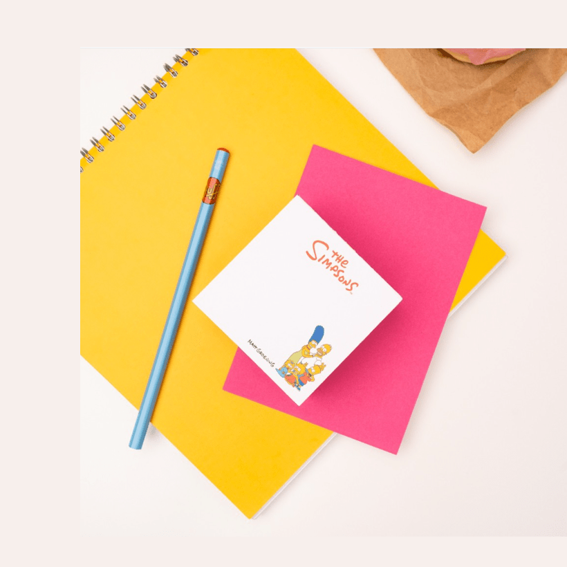 Bloco notas The Simpsons - Papelaria Encantada