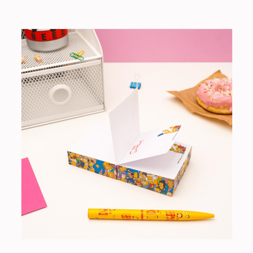 Bloco notas The Simpsons - Papelaria Encantada